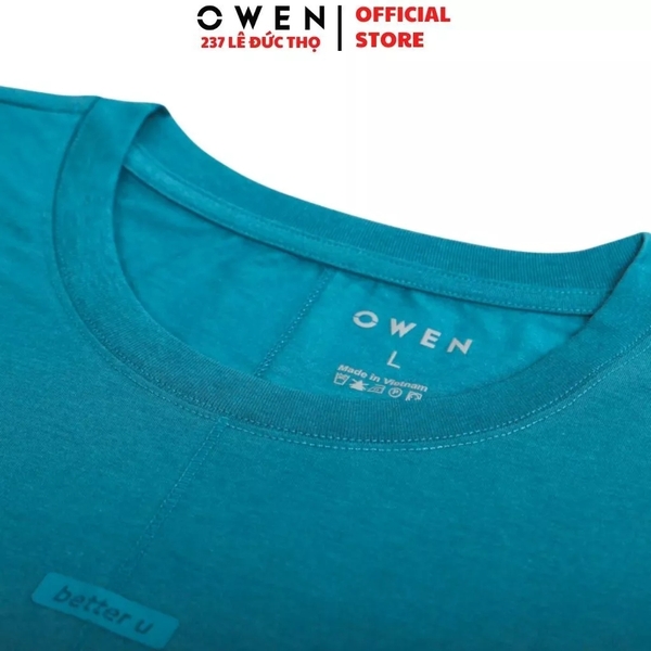 Áo Thun Nam Tay Ngắn Không Cổ Owen TSN231454
