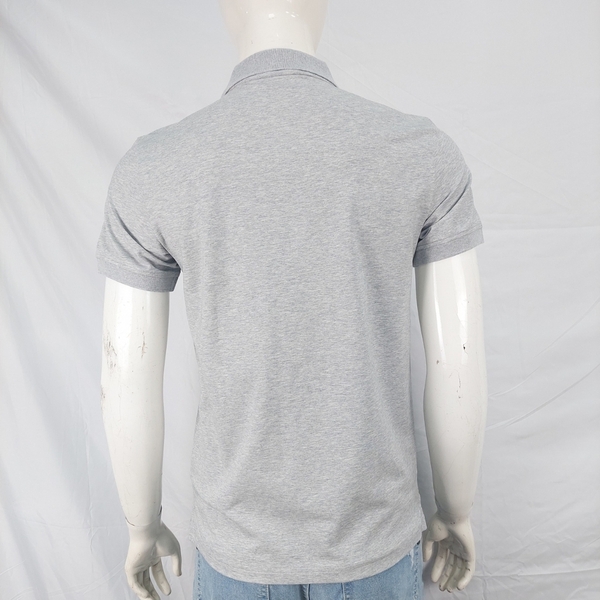 Áo Thun polo Nam Tay Ngắn Có Cổ Owen APV231383  màu xám melange nhạt dáng body fit vải cotton