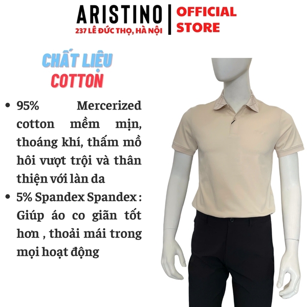 Áo Thun Polo Nam Cổ Bẻ Aristino APS027FAH2