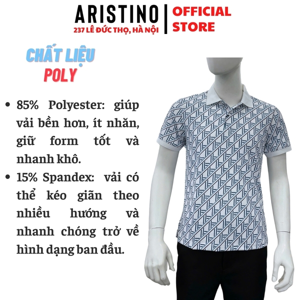 Áo Thun Polo Nam Cổ Bẻ Aristino APS041FAH2