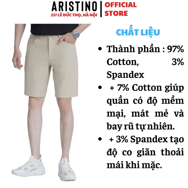 Quần Short Nam Aristino ASO092FAH2