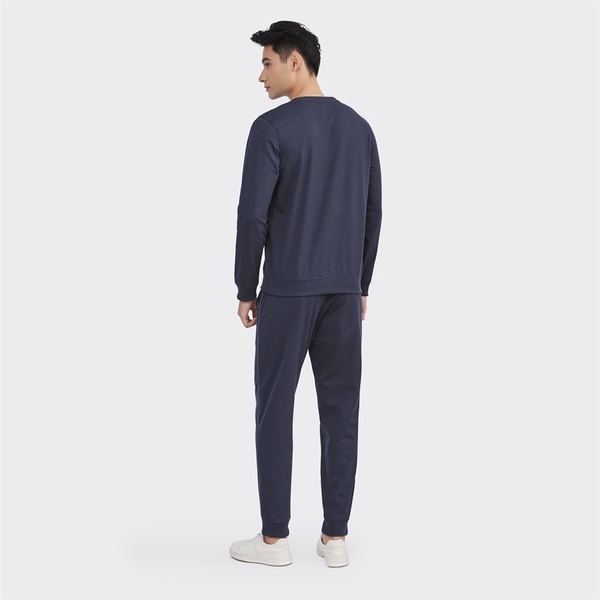 Bộ đồ thun thu đông Aristino ALH008W2 Màu Xám 6, Xanh tím than 83