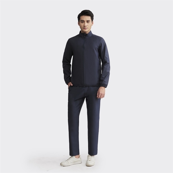 Bộ đồ Gió Thu đông Aristino AJS006W2 Màu Xám 61 emboss, Xanh tím than 4 emboss