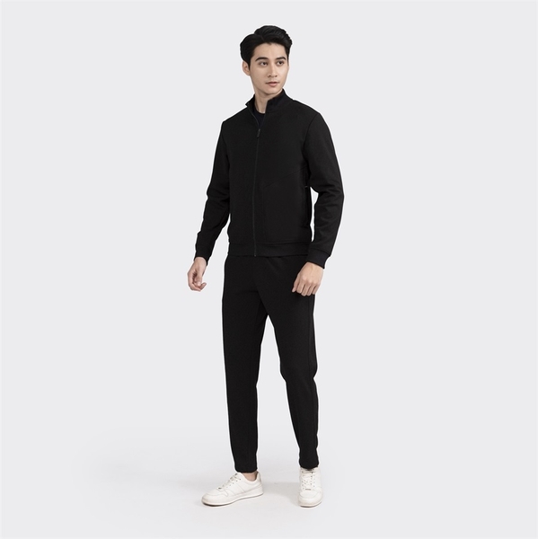 Bộ đồ thun thu đông Aristino ALH005W2 Màu đen 11, xanh tím than 8