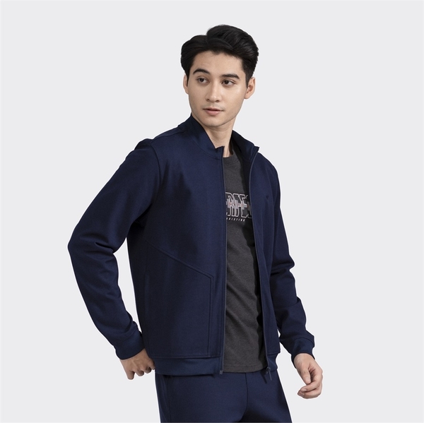 Bộ đồ thun thu đông Aristino ALH005W2 Màu đen 11, xanh tím than 8