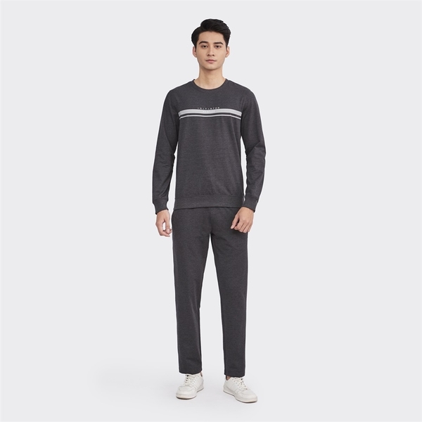 Bộ đồ thun thu đông Aristino ALH001W2 Màu Đen 10, Xanh tím than 9