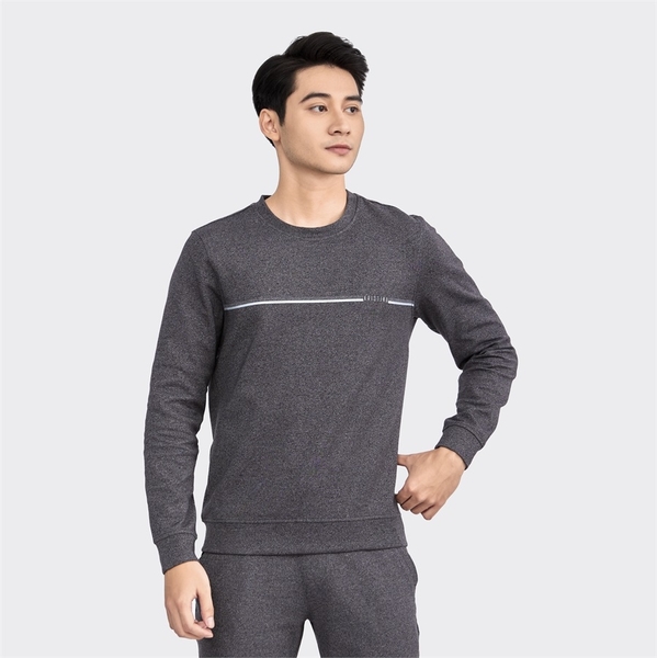 Bộ đồ thun thu đông Aristino ALH011W2 Màu Đen 12, Xám 69