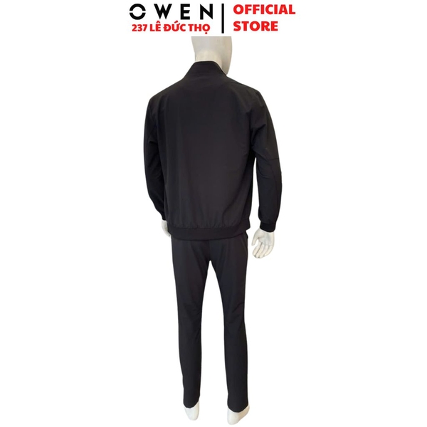 Bộ Thể Thao Nam Owen BTT267801_BL Màu Đen Regular Fit