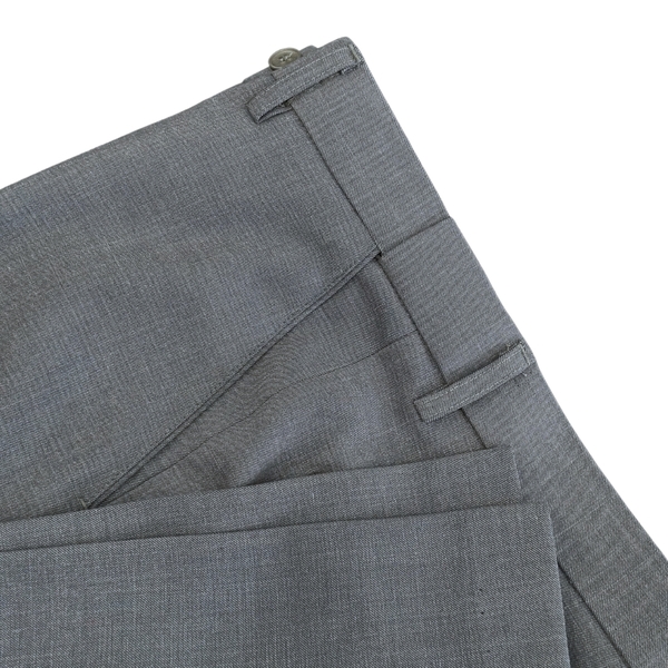 Bộ Veston VIỆT TUẤN COMPLET-191 màu xám trơn bộ suit dáng trẻ, 1 cúc , xẻ tà 2 bên chất liệu Vicose