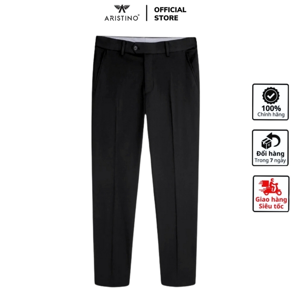 Quần Âu Nam Aristino Quần Tây ATR0390Z Màu đen 01