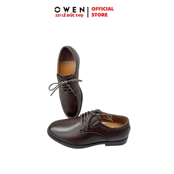 Giày Tây Nam Owen GD251293 Màu Nâu Da Bò