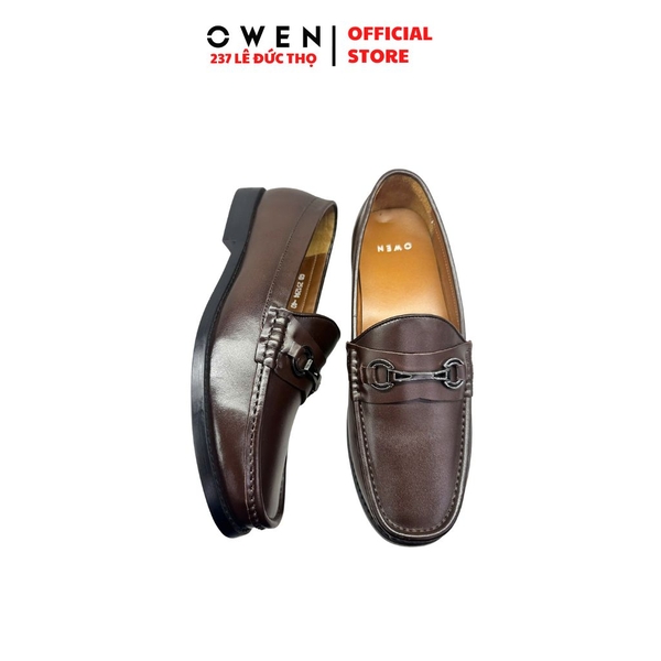 Giày Tây Nam Owen GD251294 Màu Nâu Da Bò