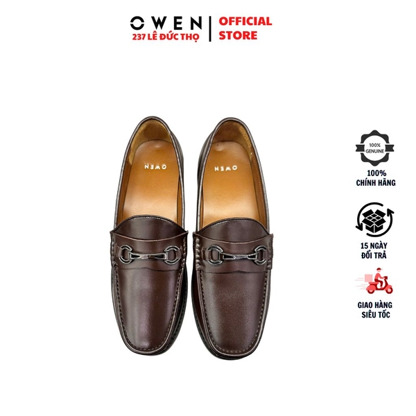 Giày Tây Nam Owen GD251294 Màu Nâu Da Bò