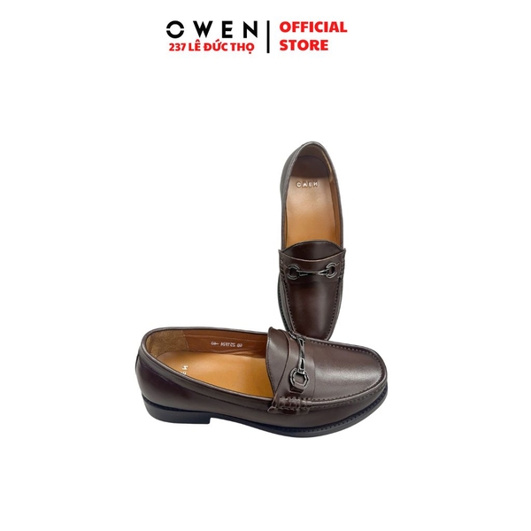 Giày Tây Nam Owen GD251294 Màu Nâu Da Bò