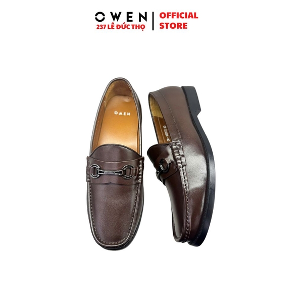 Giày Tây Nam Owen GD251294 Màu Nâu Da Bò