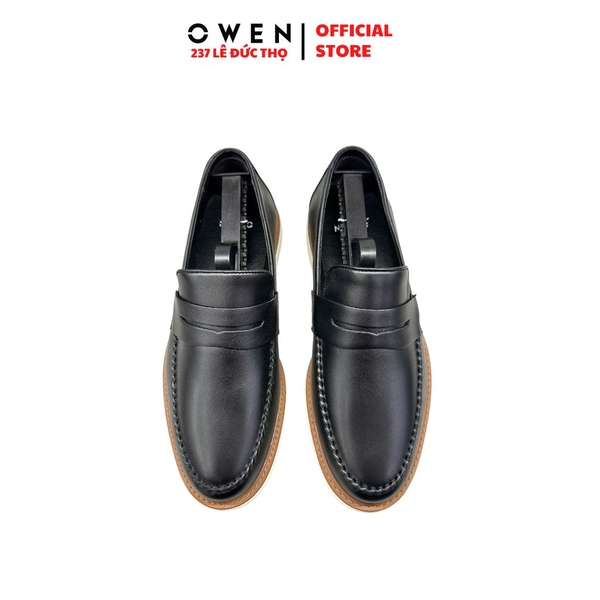 Giày Tây Nam Owen GD251295 Màu Đen Da Bò