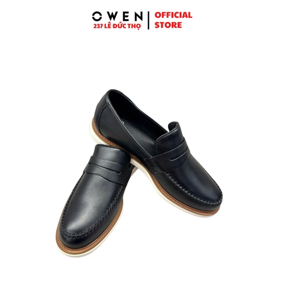 Giày Tây Nam Owen GD251295 Màu Đen Da Bò