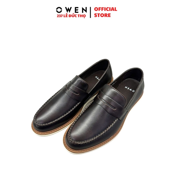 Giày Tây Nam Owen GD251296 Màu Đen Da Bò