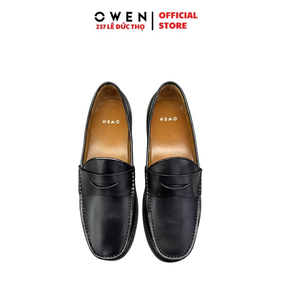 Giày Tây Nam Owen GD251299 Đen Da Bò