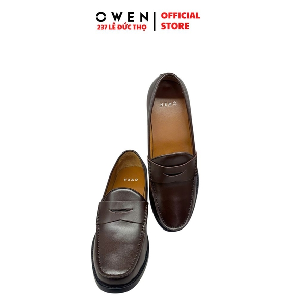 Giày Tây Nam Owen GD251300 Màu Nâu Da Bò