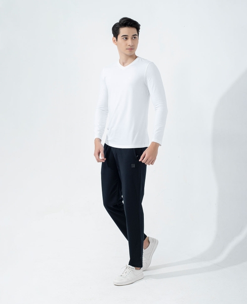 Quần Thun Dài Thu Đông Insidemen IPA001W1 Quần Nỉ Màu Đen 9