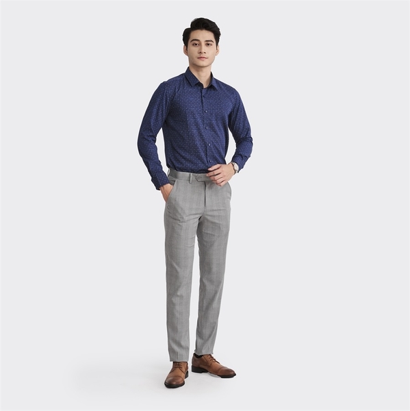 Quần Âu Nam Aristino Quần Tây ATR02202 Màu Xám 289