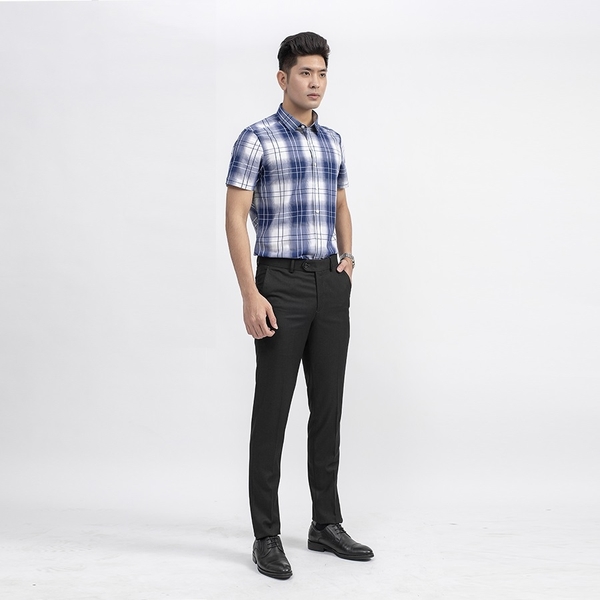 Quần Âu Nam Aristino Quần Tây ATRR11 màu Đen 1, Xanh tím than 34