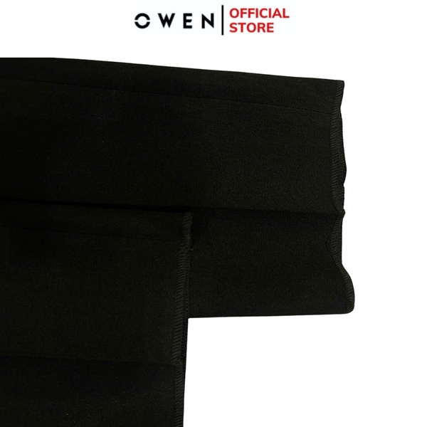 Quần Tây Nam Owen QS242829 màu xanh tím than dáng ôm slim fit chất liệu Lanatex polyester