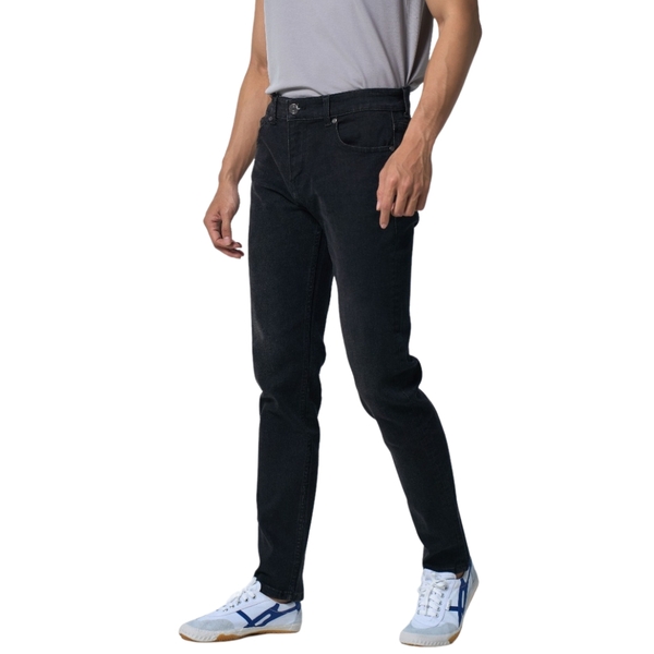 Quần Jean Nam Owen Quần Bò Nam QJS230160 màu xám đen Dáng Slim Fit vải cotton