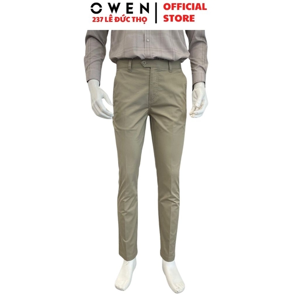 Quần Kaki Nam Owen QKR263508 – Nâu Regular Fit Renu