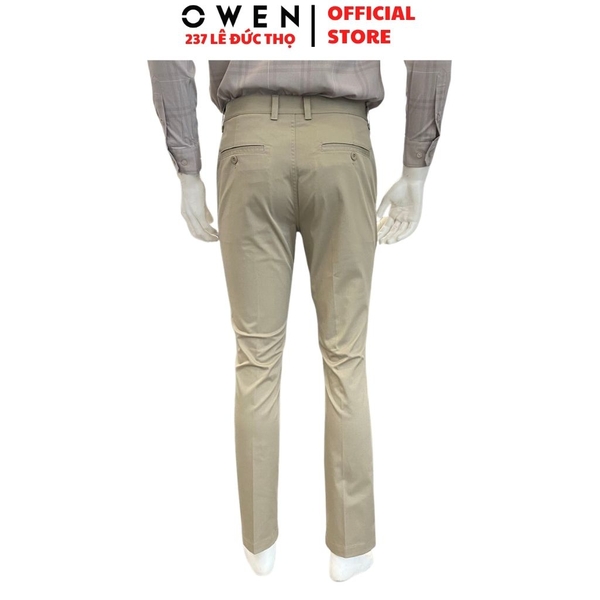 Quần Kaki Nam Owen QKR263508 – Nâu Regular Fit Renu