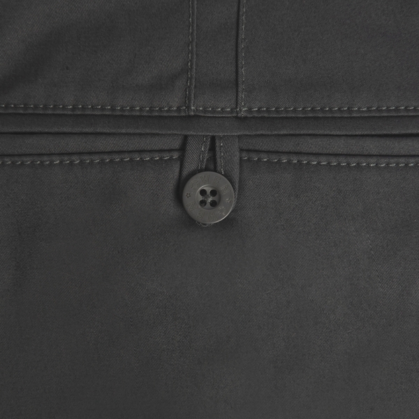 Quần Kaki Nam Owen QKSL231308 màu xám đậm dáng slim fit vải cotton