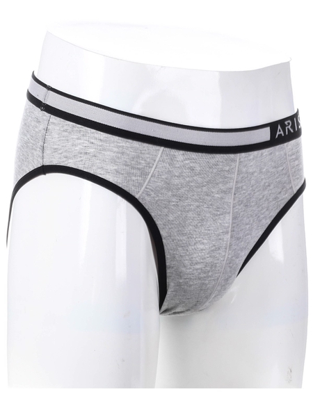 Quần Lót Nam Aristino ABF16-03 Kiểu Quần Sịp Tam Giác Chất Liệu Cotton Mềm Mịn Giao Màu Ngẫu Nhiên