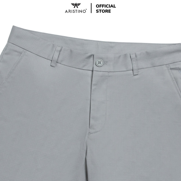 Quần Short Nam Aristino ASO035AS2 Sóc kaki Màu: xám 36 in