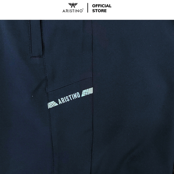 Quần Short Nam Aristino ASO114AS3 sóc thể thao màu xanh tím than 307