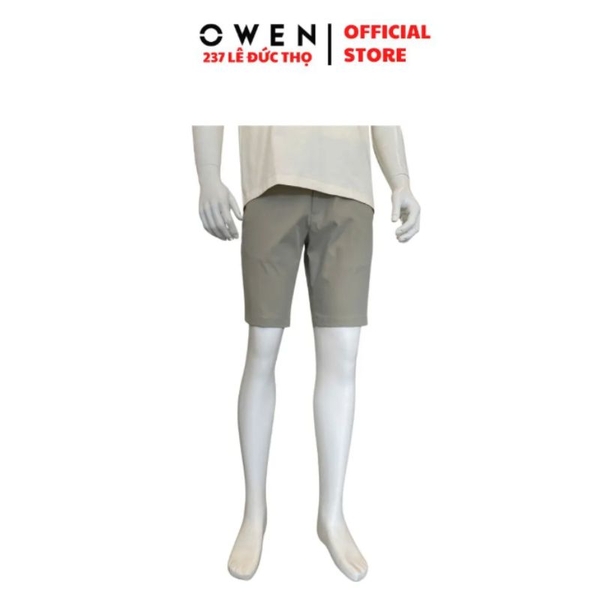 Quần Short Nam Owen SV263019 Màu Rêu J-Form 100% Polyester