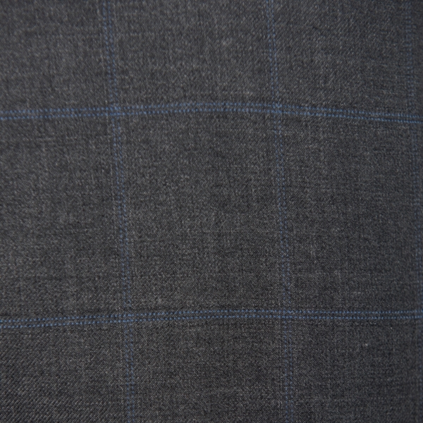 Quần short âu nam Owen SW231231 màu kẻ caro ghi xanh Dáng Trendy vải polyester