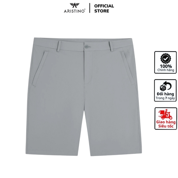 Quần Short Nam Aristino ASO038AS2 Sóc thể thao Màu: Xám 2