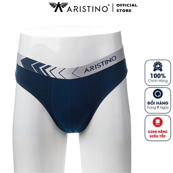 Quần Lót Nam Aristino ABF01807 Kiểu Quần Sịp Tam Giác Chất Liệu Cotton Mềm Mịn Giao Màu Ngẫu Nhiên