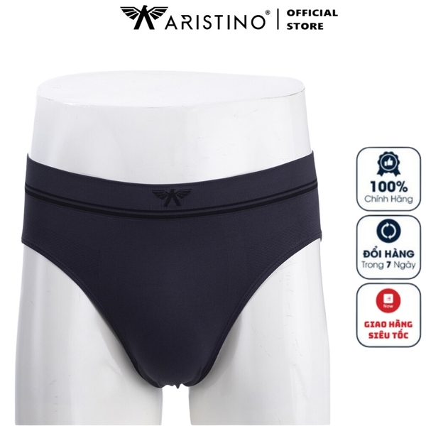 Quần Lót Nam Aristino ABF068 Kiểu Quần Sịp Tam Giác Chất Liệu Polyamide Mềm Mịn Giao Màu Ngẫu Nhiên