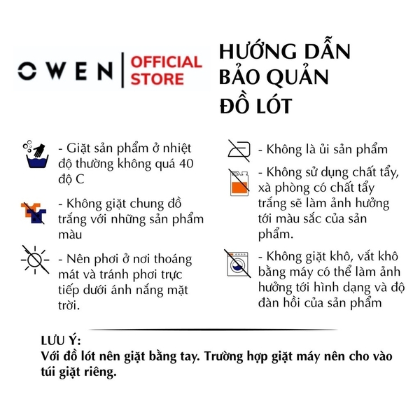 Quần Lót Nam Owen QLB232457 màu xám nhạt Kiểu sịp đùi Boxer Chất liệu Polyamide spandex