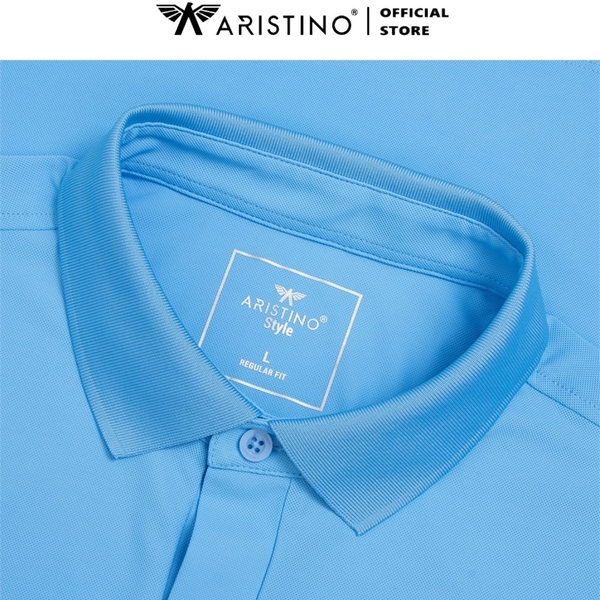 Áo Thun Polo Nam Cổ Bẻ Aristino APS087S3 Màu: Trắng 6, Xanh biển 200, Xanh tím than 26