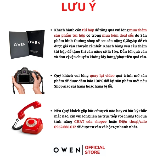 Áo Sơ Mi Nam Tay Ngắn Owen AR240031N màu trắng họa tiết ô nhỏ dáng suông tà lượn không túi chất liệu nano