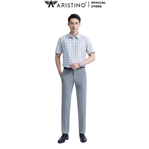 Quần Âu Nam Aristino Quần Tây ATR0120Z Màu Đen 1, Xám 55