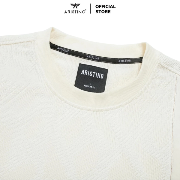 Áo Thun Nam Dài Tay Aristino ASW017BZ Màu Be 11
