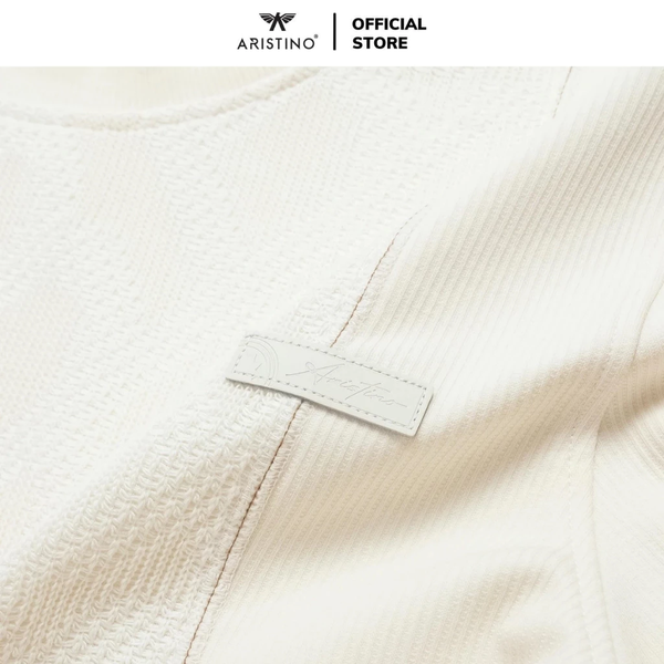 Áo Thun Nam Dài Tay Aristino ASW017BZ Màu Be 11