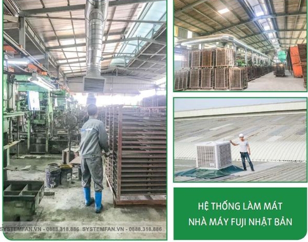 System Fan cung cấp hệ thống làm mát nhà xưởng