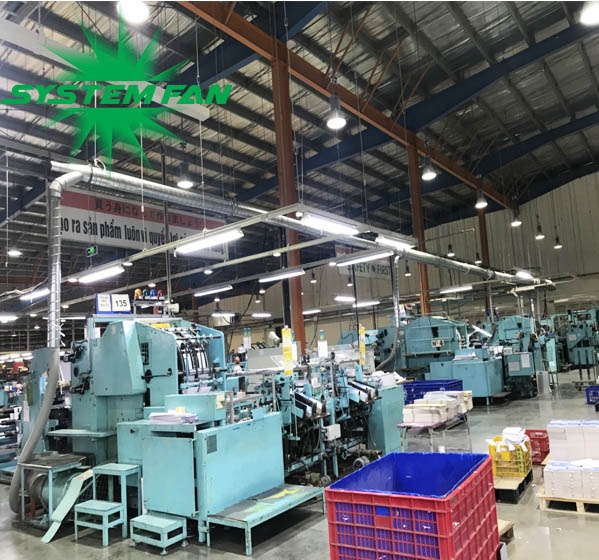 Cung cấp máy hút bụi giấy Cyclone vận chuyển phôi giấy tại Cty TNHH Kokuyo Việt Nam-3