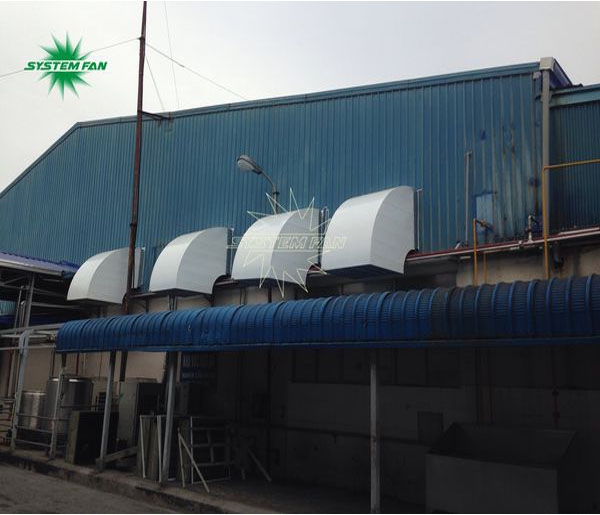 Hệ thống thông gió làm mát tại nhà máy thực phẩm Kinh Đô