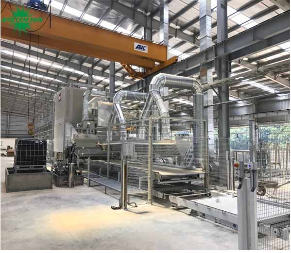 Hệ thống xử lý khí cho nhà máy Đá Trắng Bảo Lai.